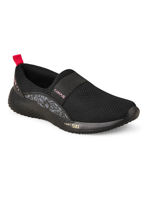 CAMP ELOY Black Women's Walking Shoes